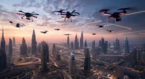 UTM en Dubai, carriles aéreos no tripulados